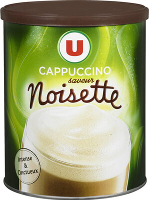 Cappuccino saveur noisette