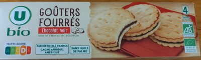 Gâteaux Goûters bio fourrés au chocolat noir 185g