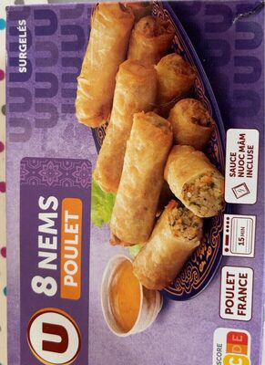 Nems au poulet - x8 - 220g