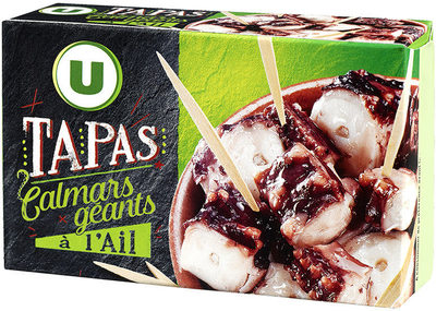 Tapas Calmars géants à l'Ail