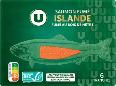 Saumon fumé Islande - 4 tranches 140g