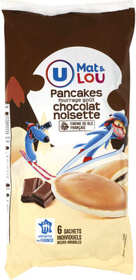 Pancakes fourrage goût chocolat noisette U_MAT_ET_LOU