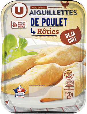 Aiguillette de poulet rôtie, barquette, 240g