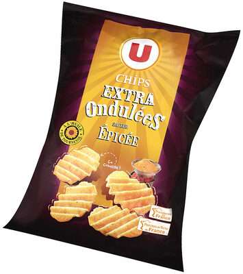 Chips extra ondulées saveur épicée