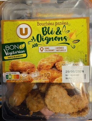 Bouchées panées blé et oignons bon et végétarien - 200g