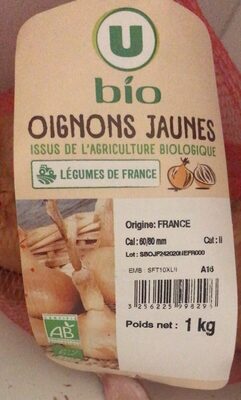 Oignon jaune BIO - Filet