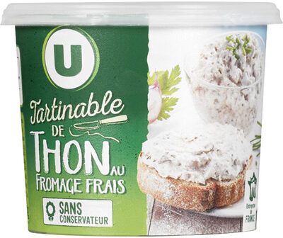 Tartinable thon et fromage frais