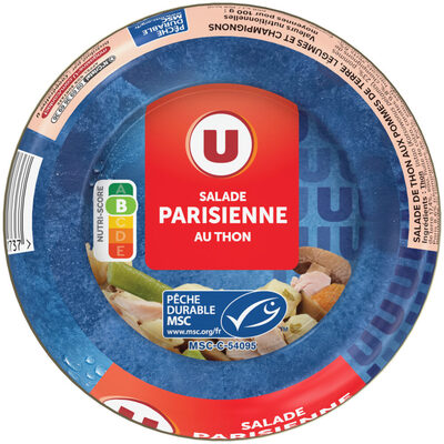 Salade parisienne au thon pêché à la ligne bol de 250g