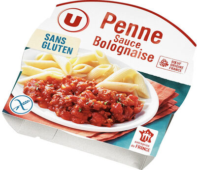 Pennes sauce bolognaise sans gluten