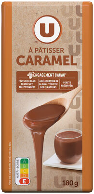 Chocolat au lait à patisser caramel Tablette de 180g