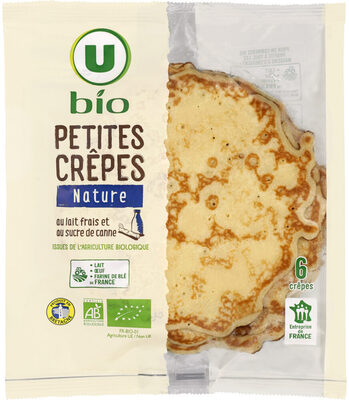 Petites crêpes bretonnes bio 6x240g
