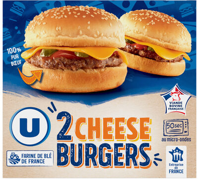 Cheese burger x2 - 290g
