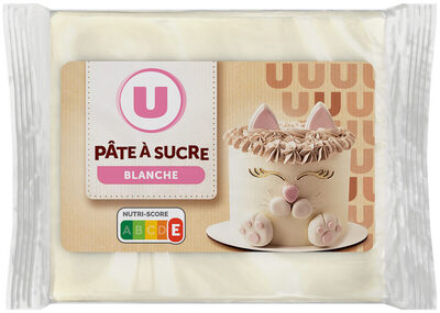 Pâte à sucre paton blanc 250g