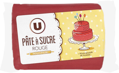 Pâte à sucre paton rouge