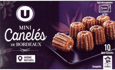 Mini cannelés de Bordeaux