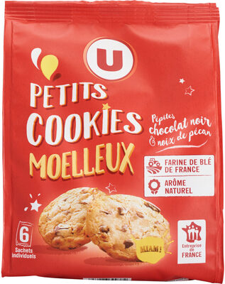 Petits cookies moelleux pépites chocolat & noix pécan