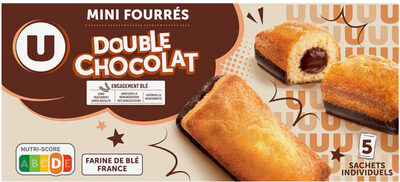 Gâteau Mini fourré double chocolat 150g