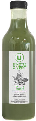 Jus de fruits et légumes Se mettre au vert