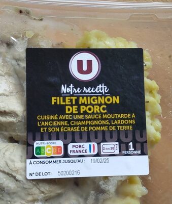 Filet Mignon de porc (Notre recette - U)