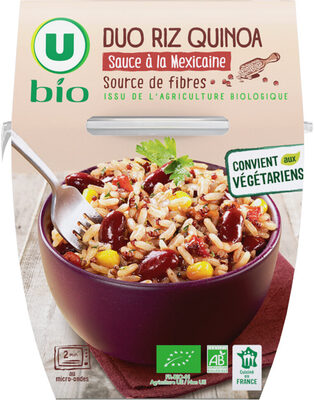 Duo riz quinoa sauce mexicaine