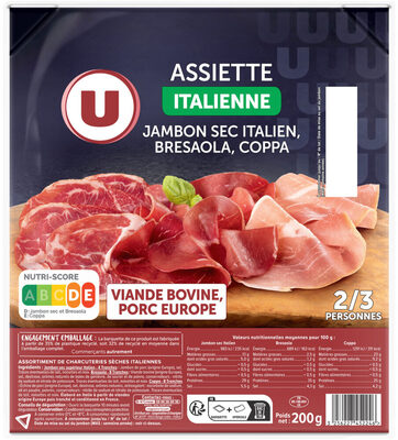 Assiette Italienne - 200g