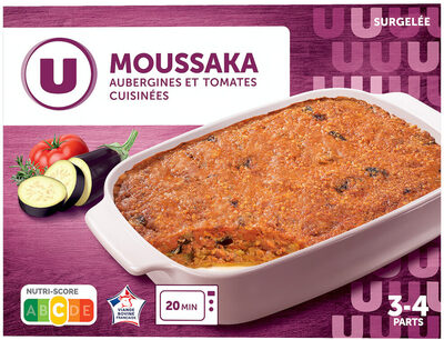 Plat cuisiné Moussaka 1kg
