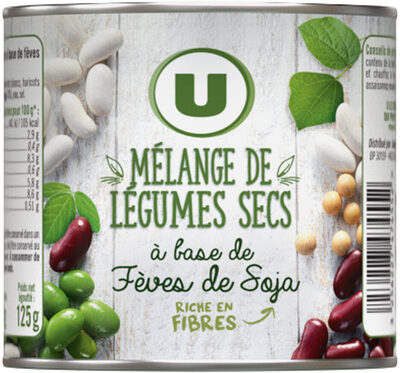 Mélange de légumes secs à base de fèves de soja