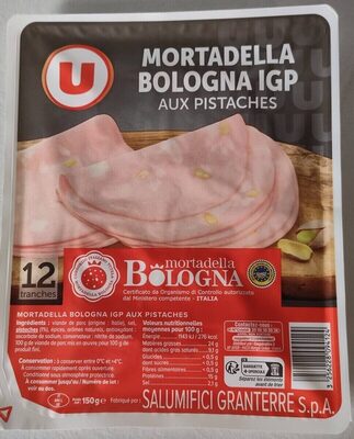 Mortadelle bolognaise pistache IGP, 150g