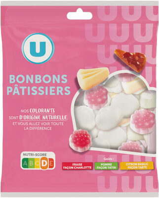 Bonbons gélifiés pâtissiers