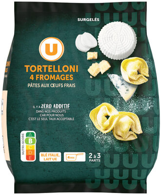 Tortelloni 4 fromages , 500g