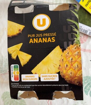 Pur jus d'ananas - 4x20cl