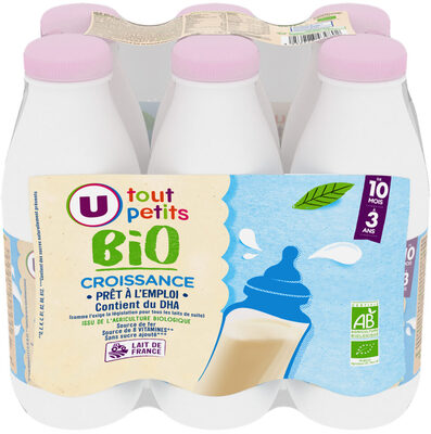 Lait de croissance bébé, dès 12 mois - 6x1l