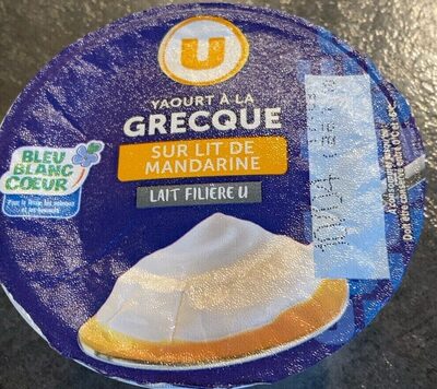 Yaourt à la Grecque sur lit de mandarine - 4x150g