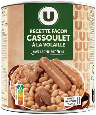 Cassoulet volaille boîte 4/4 840g