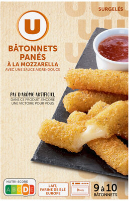 Sticks mozarella avec sauce red pepper 250g