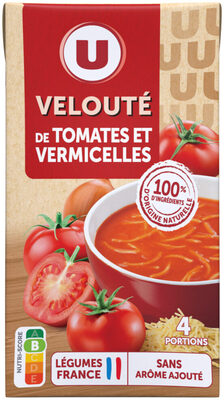 Soupe Velouté tomates vermicelles brique 1L