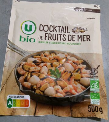 Cocktail de fruits de mer surgelé 500g