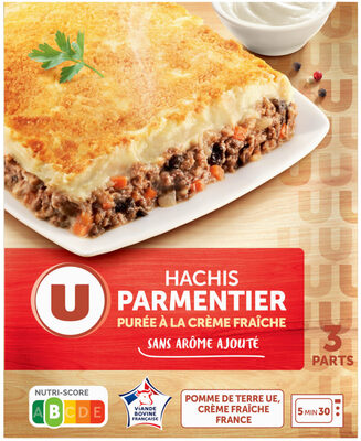 Hachis parmentier - Barquette 800g