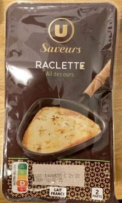 Fromage raclette a l’ail des ours