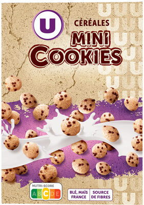 Céréales mini cookies, paquet 375g