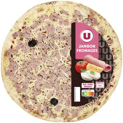 Pizza jambon emmental mozzarella - 450g