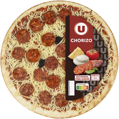 Pizza chorizo 450g