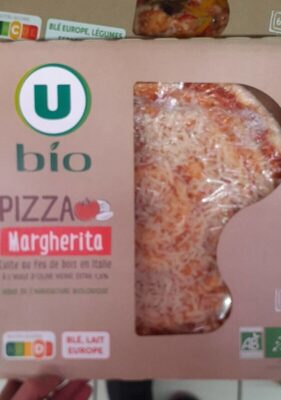 Pizza Margarita huile d'olive vierge extra 1,6%, 380g