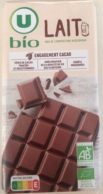 Chocolat lait bio