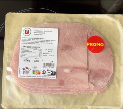 Jambon cuit superieur sans couenne