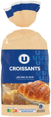 Croissants sachet x8 320g