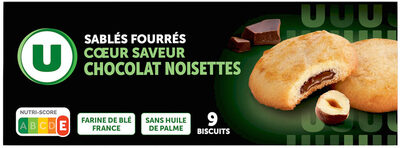 Sablés pur beurre Chocolat Noisette