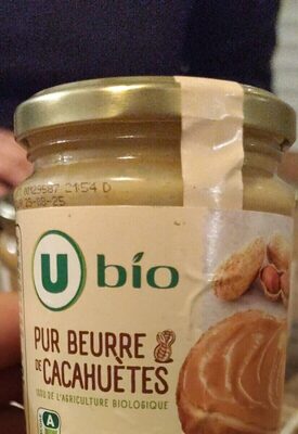 Beurre de cacahuètes bio, 350g