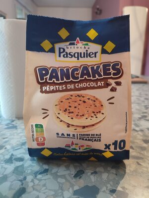Pancakes au pépites de chocolat
