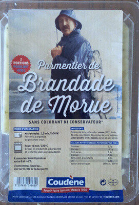 Parmentier de Brandade de Morue